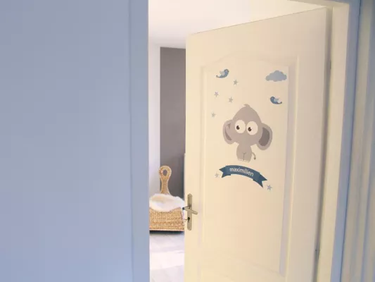 Bild: Kinderzimmer mit StickerKid einzigartig und persönlich dekorieren