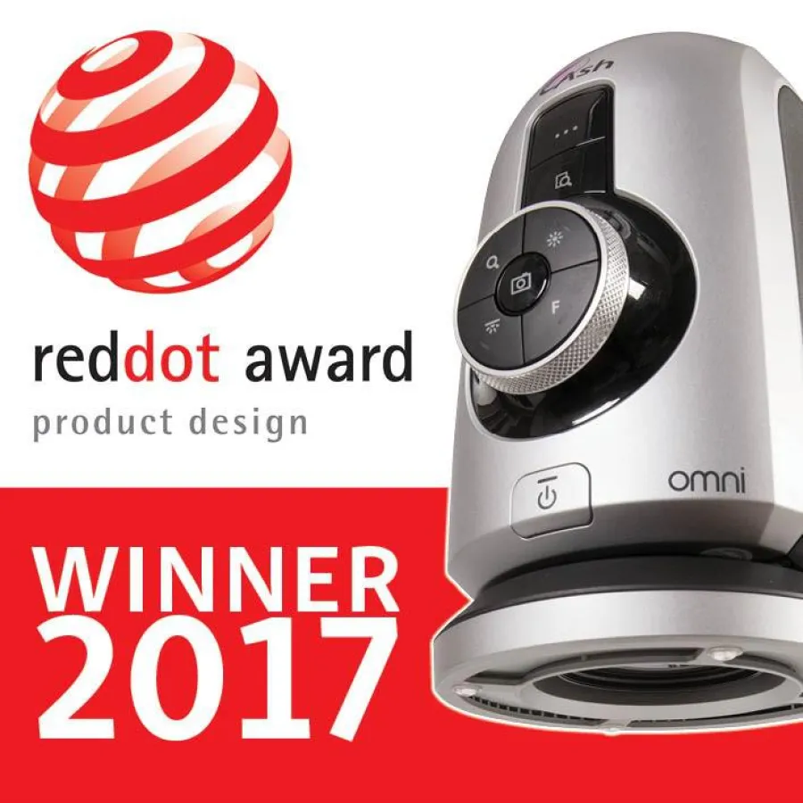 Exzellent!! Das OMNI Digitalmikroskop gewinnt den Red Dot Design Award