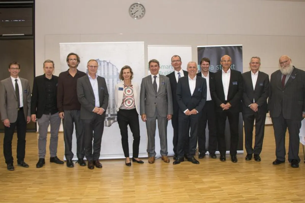 Gründer und Unterstützer der neuen Stiftung (FH Aachen / Arnd Gottschalk)
