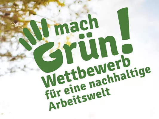 Bild: Preisverleihung: Wettbewerb für eine nachhaltige Arbeitswelt auf dem Jugendgipfel von „mach Grün!“