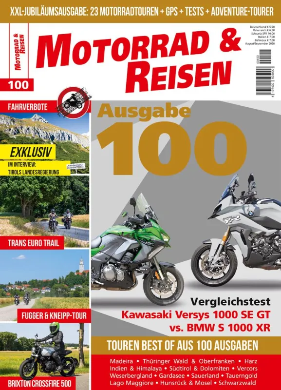Cover Motorrad & Reisen Ausgabe 100