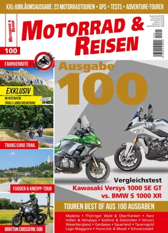 Bild: Motorrad & Reisen feiert Ausgabe 100