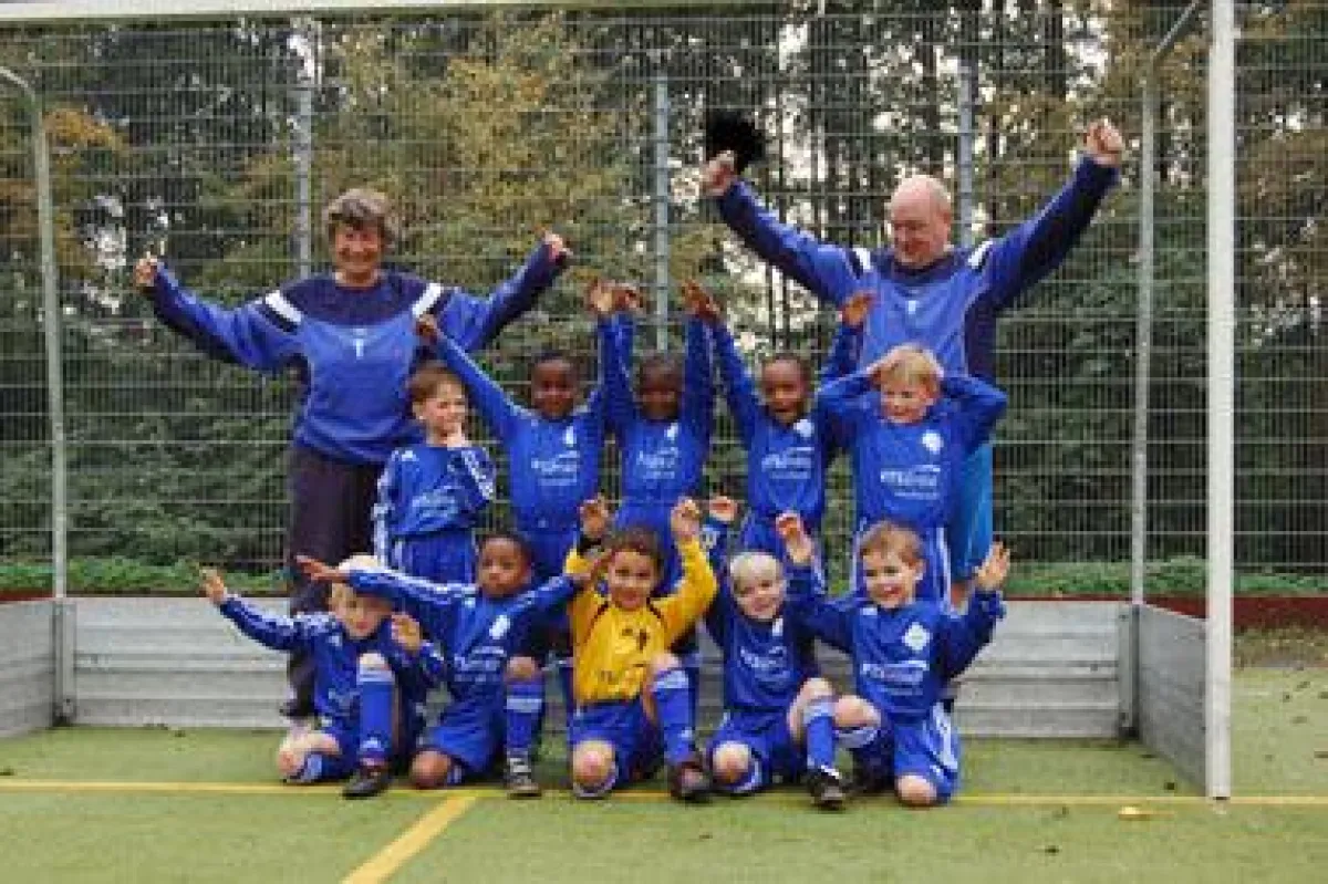 Die Kleinsten des FC Huchting