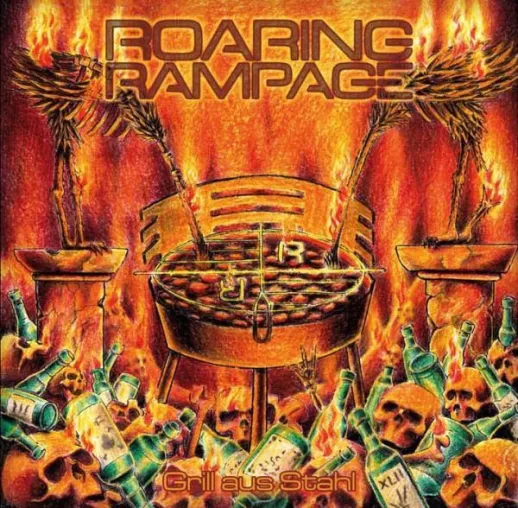 Bild: Hackisan.de präsentiert das neue Album von Roaring Rampage - Grill aus Stahl