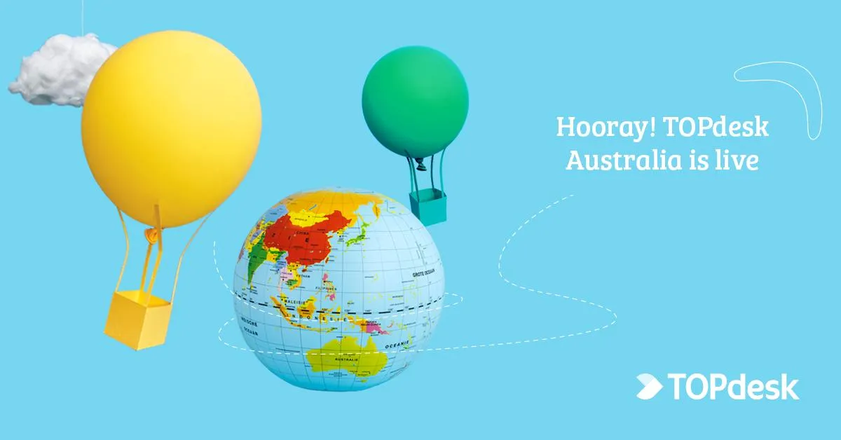 TOPdesk eröffnet neues Büro in Melbourne, Australien