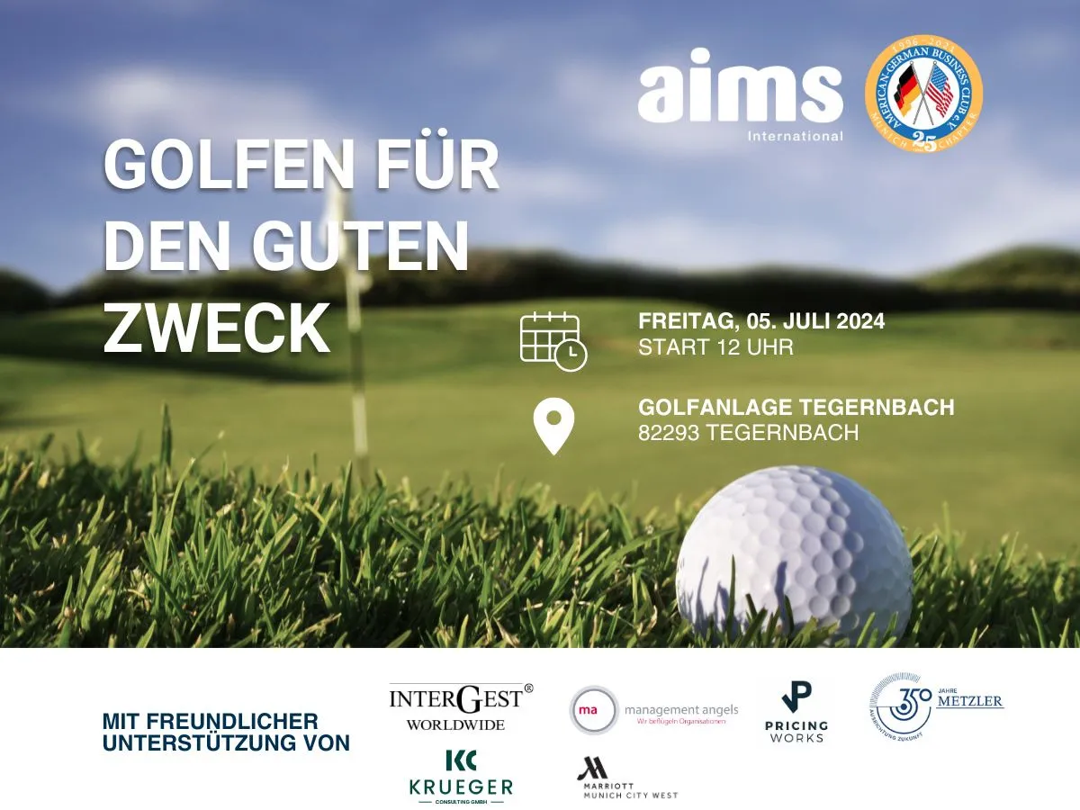 AIMS Charity-Golfturnier, Golfclub Tegernbach, 05.07.2024 (© AIMS)