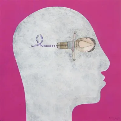 „Kopfsache“ - Arbeiten mit ironischer Tiefe, Moisés Yagües in der Galerie 100 Kubik, Köln. Bild: „Kopfsache“ - Arbeiten mit ironischer Tiefe, Moisés Yagües in der Galerie 100 Kubik, Köln.