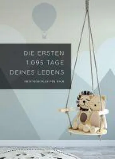 Bild: Das Babyjournal - das Babytagebuch hält die ersten 1.095 Tage Ihres Nachwuchses fest
