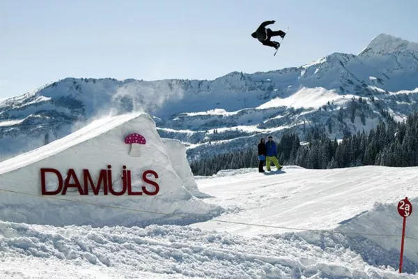 Eröffnung des Burton Snowparks in Damüls Vorarlberg Bild: Eröffnung des Burton Snowparks in Damüls Vorarlberg