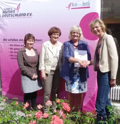 Bild: Für Wissensvermittlung über Brustkrebs