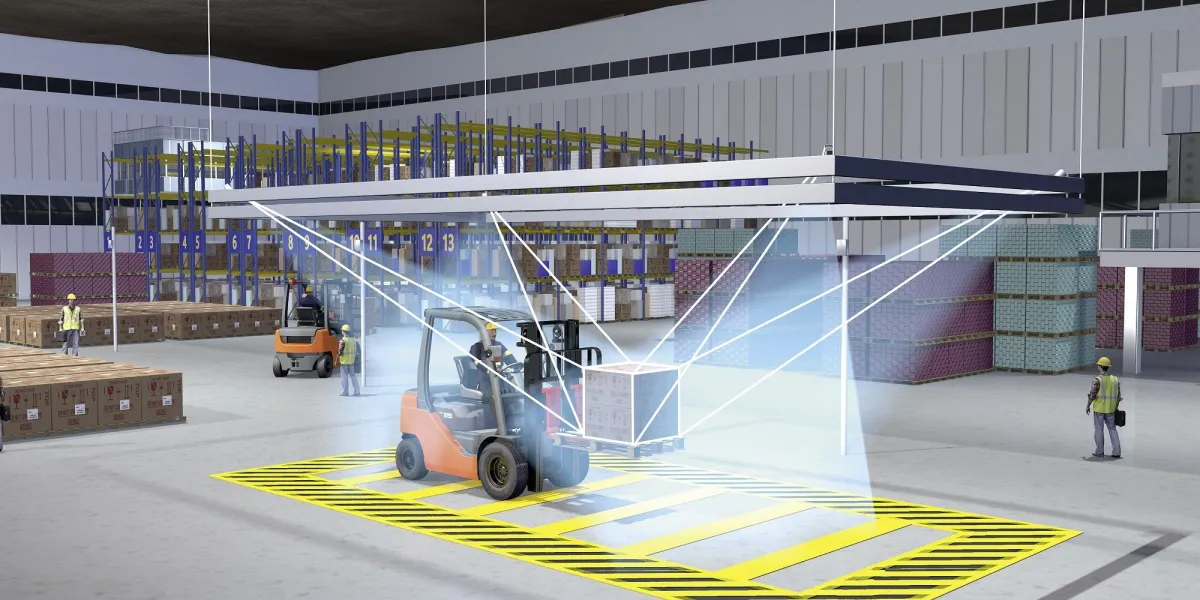 Spezielle 3D-Kamera- und Softwaresysteme von Dallmeier ermitteln die Volumina von Frachtgütern