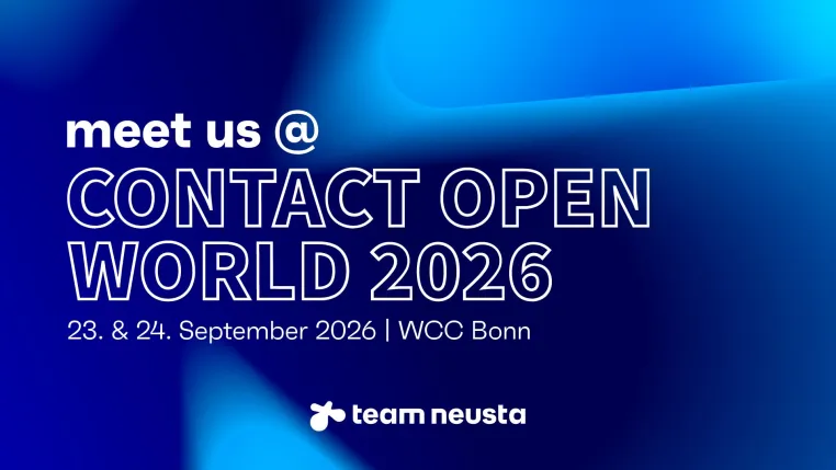 team neusta und CONTACT Software auf der CONTACT Open World 2026: Gemeinsam auf dem Weg zur Industrial AI Bild: team neusta und CONTACT Software auf der CONTACT Open World 2026: Gemeinsam auf dem Weg zur Industrial AI