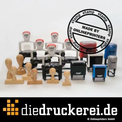 Bild: Adress- und Motiv-Stempel online bestellen bei diedruckerei.de