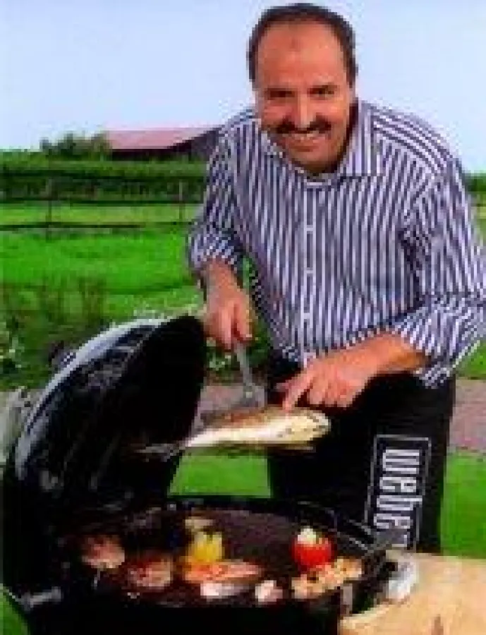 Auch Johann Lafer gab der Grill-Akademie seine Rezepte und Tipps