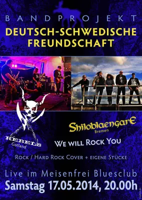 Bild: Erstes Deutsch-Schwedisches Rockprojekt im Meisenfrei Bluesclub Bremen