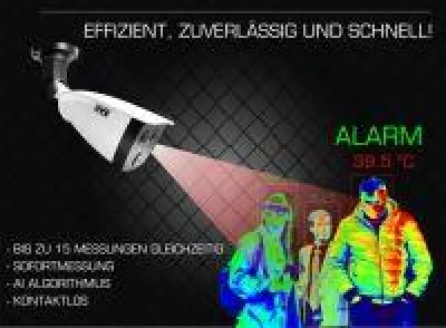 Bild: Coronakrise Wärmebildkameras von DVS