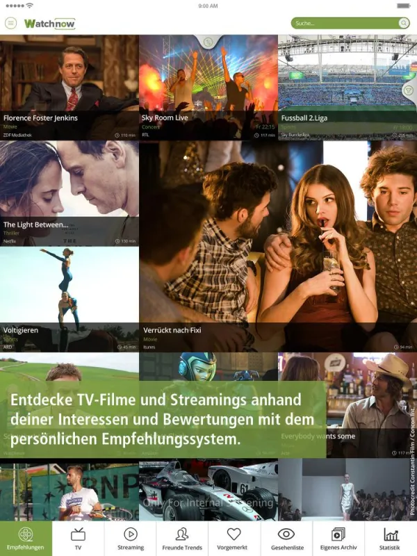 WATCHNOW Streaming and TV All-in-one GUIDE App