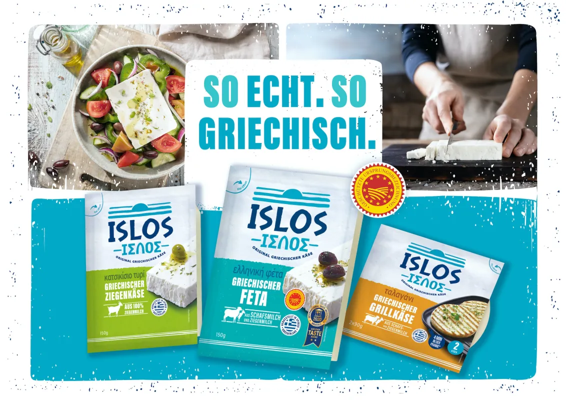 Neu: drei Helden der hellenischen Küche (© ISLOS)