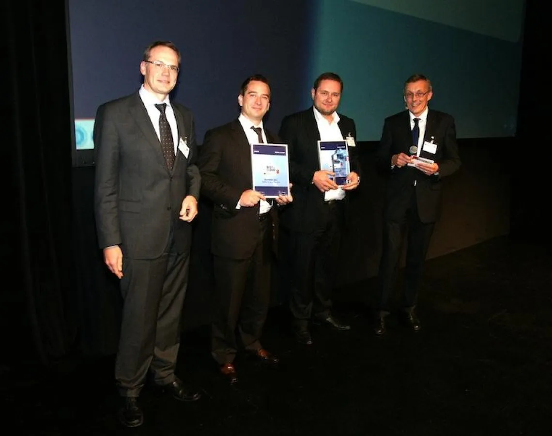 Pressefoto Preisverleihung des “Best in Cloud”-Awards