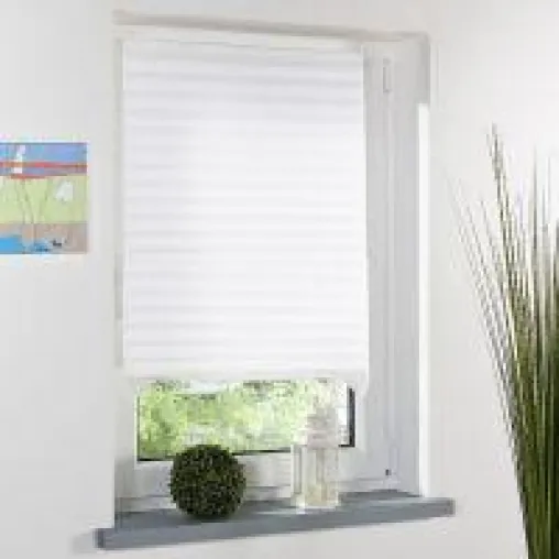 Dezente Fenster- und Raumgestaltung: Zuschneidbares Lichtschutz-Rollo in blickdichter Qualität von Kinlo Bild: Dezente Fenster- und Raumgestaltung: Zuschneidbares Lichtschutz-Rollo in blickdichter Qualität von Kinlo