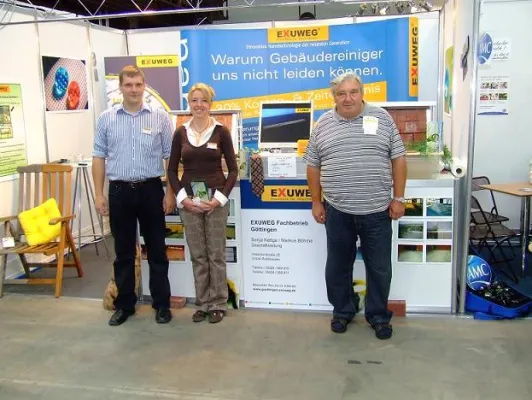 Bild: Reinigungskosten minimieren und Werterhalt maximieren - EXUWEG Fachbetrieb Göttingen - Haus + BAU Messe