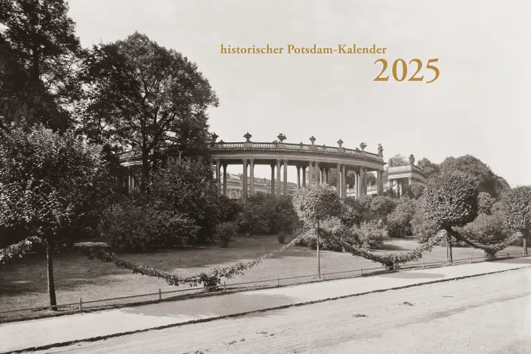Bild: Historischer Potsdam-Kalender für 2025