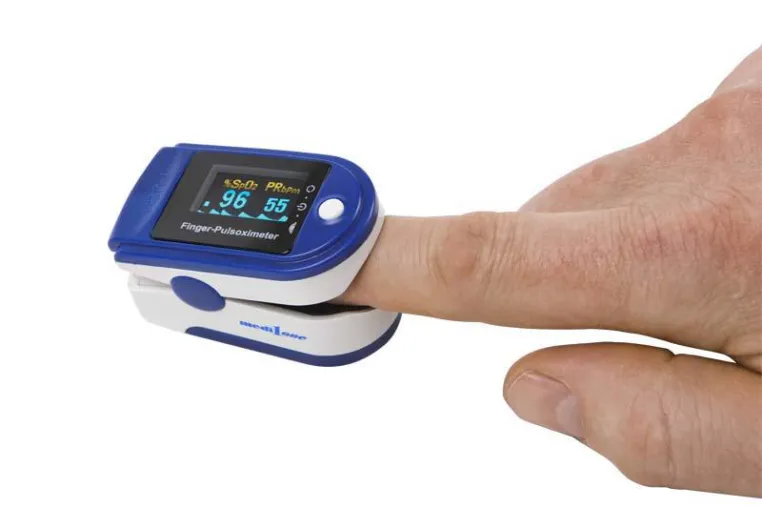 Bild: medi1one Finger-Pulsoximeter für eine schnelle und einfach Messung von Pulsfrequenz und Sauerstoffsättigung