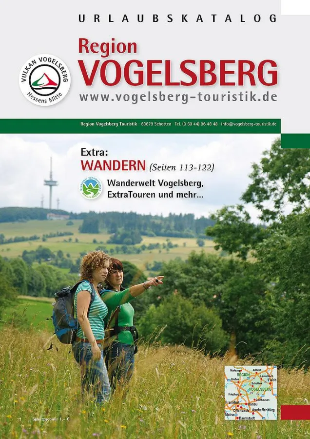 Der neue Urlaubskatalog der Region Vogelsberg Touristik