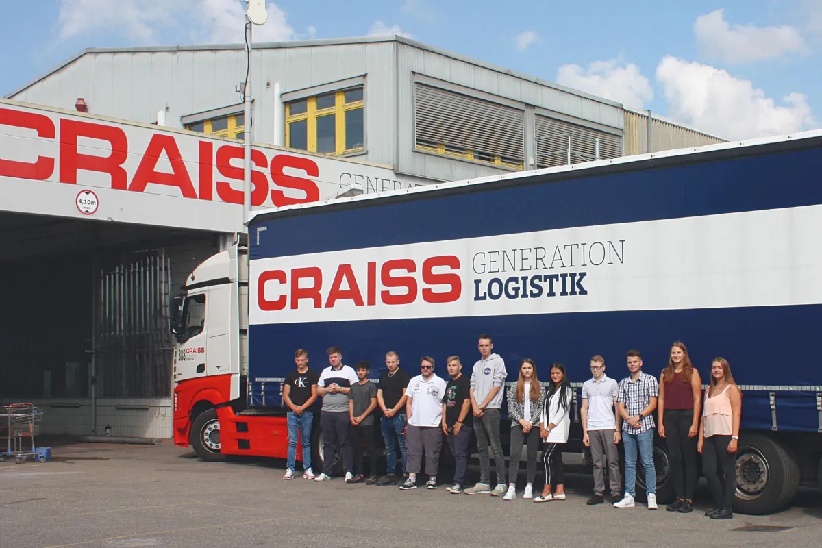 15 Nachwuchskräfte verstärken in diesem Jahr das Craiss-Team (Foto: Craiss)