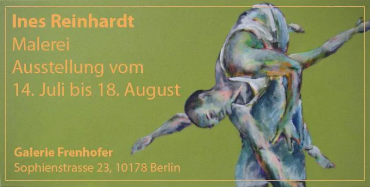 Bild: INES REINHARDT - Malerei, Zeichnungen und Graphiken in der Galerie Frenhofer