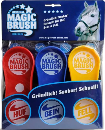 Bild: Fröhliche Weihnachten mit MagicBrush – der Pferdebürste