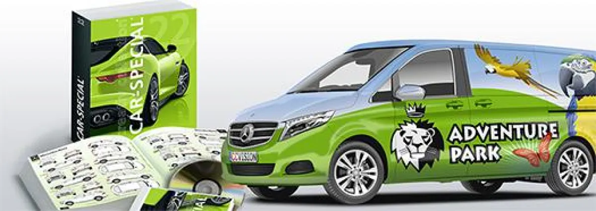 CAR-SPECIAL V.22 bietet optimale Basisdaten für die Beschriftungsbranche