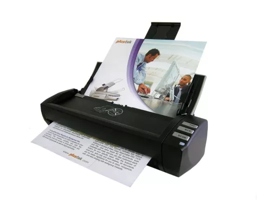 Bild: Klein aber oho - Der neue mobile ADF-Duplexscanner von Plustek