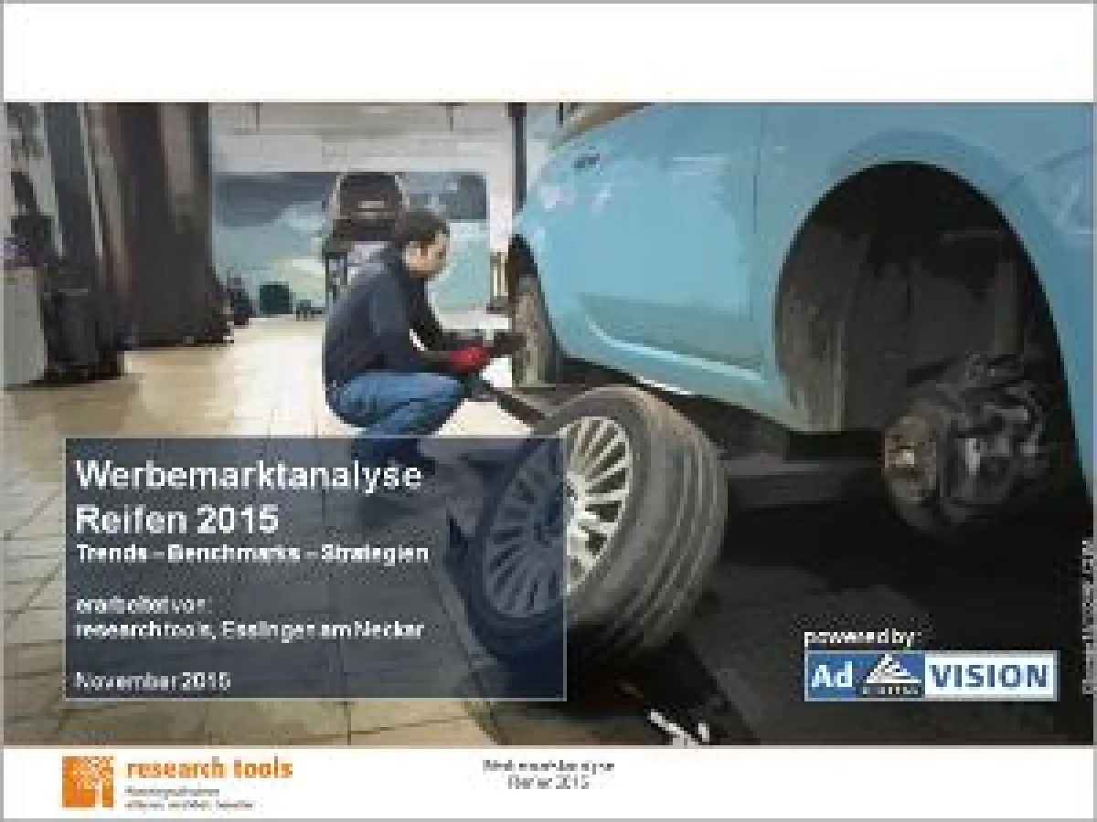 Werbemarktanalyse Reifen 2015