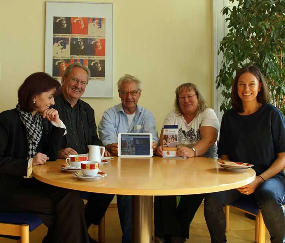 V.l.n.r.: Eva-Sophie Koch (Vorsitzende Koch-Ebersperger-Stiftung), Christian Ude (Kuratoriumsvorsitz