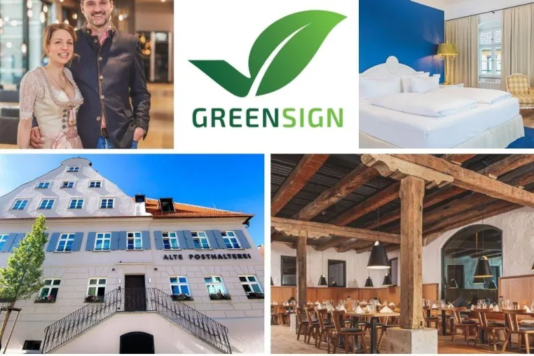 Bild: Hotel Alte Posthalterei mit dem GreenSign zertifiziert