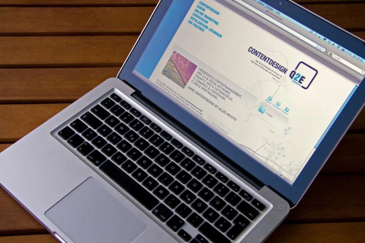 Die neue Website von Q2E auf www.q2e.at