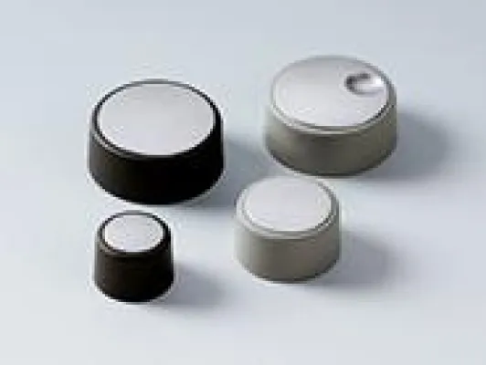 Bild: Neue Deckel im Metallic-Look für COM-KNOBS