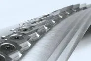 Bild: Die revolutionäre Silent-POWER® Spiralmesser-Hobelwelle aus dem Hause FELDER