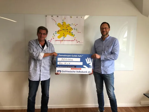 CPM Europa GmbH unterstützt nachhaltige Inklusion mit Spende an ALL IN e. V. Bild: CPM Europa GmbH unterstützt nachhaltige Inklusion mit Spende an ALL IN e. V.