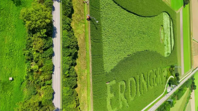 Bild: OOH-Außenwerbung neu gedacht - Riesiges Geobranding am Münchner Flughafen begeistert Millionen 
