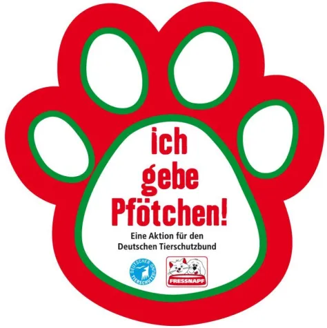 Bild: Tierfreunde geben Pfötchen: Fressnapf startet wieder große Aktion für deutsche Tierheime