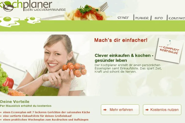 Wocheneinkauf von Lebensmitteln per Knopfdruck - Kochplaner.de kooperiert mit dem Online Supermarkt froodies Bild: Wocheneinkauf von Lebensmitteln per Knopfdruck - Kochplaner.de kooperiert mit dem Online Supermarkt froodies