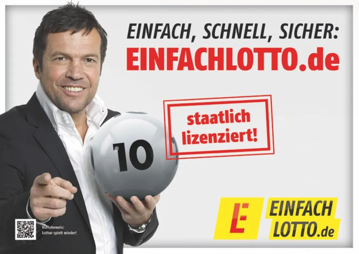 Lothar Matthäus Plakatkampagne