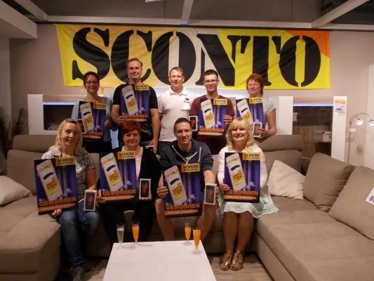 Bild: SCONTO verschenkt 10 iPhone 6S an glücklichen Gewinner!