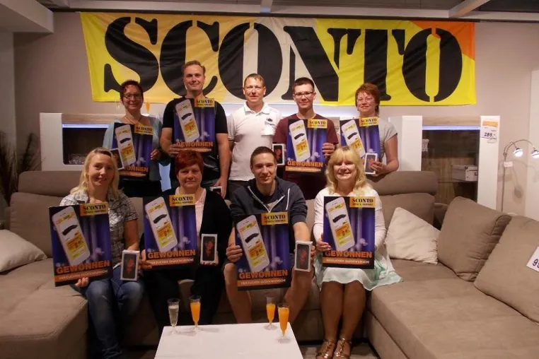 Bild: SCONTO verschenkt 10 iPhone 6S an glücklichen Gewinner!