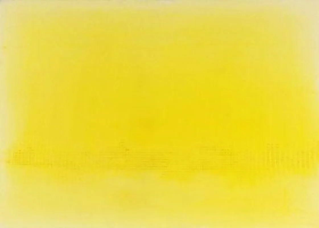 Otto Piene, Lichtströmung. 1959. Öl auf Leinwand, 72,3 x 53,1 cm