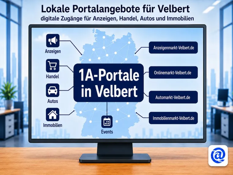 Velbert erhält lokale Portalübersicht für Angebote, Anzeigen, Wohnen und Autos Bild: Velbert erhält lokale Portalübersicht für Angebote, Anzeigen, Wohnen und Autos