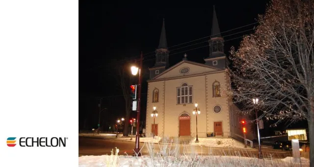 Québec illuminiert seine Straßen mit Echelon Technologie Bild: Québec illuminiert seine Straßen mit Echelon Technologie