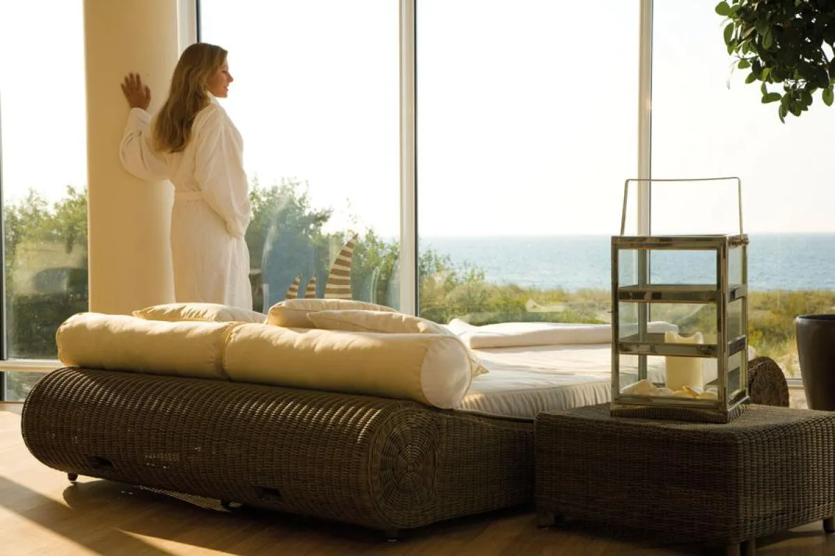 Strandhotel Dünenmeer Dierhagen -  Spa-Ausblick